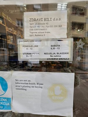 "" at Zdravi Bili in Split