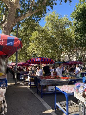 the place  at Pazar Market in Split