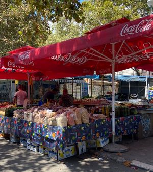 Frutta secca  at Pazar Market in Split