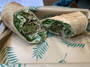 Classic Wrap  at iBO Falafel in Wroclaw