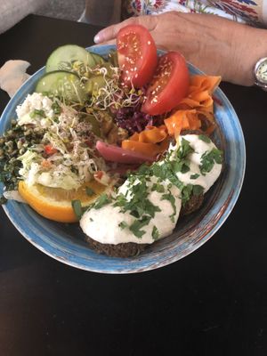 Talerz Hummus at iBO Falafel in Wroclaw