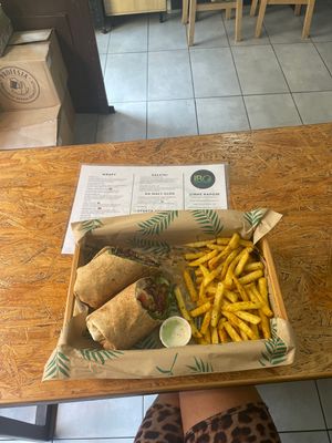   at iBO Falafel in Wroclaw