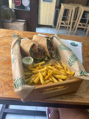   at iBO Falafel in Wroclaw