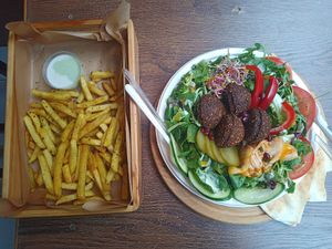  at iBO Falafel in Wroclaw