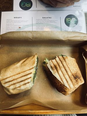   at iBO Falafel in Wroclaw