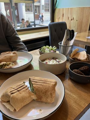   at iBO Falafel in Wroclaw