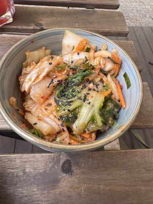 Kimchi   at iBO Falafel in Wroclaw