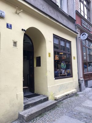 Exterior  at iBO Falafel in Wroclaw