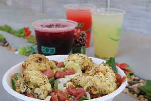 Tivoli Cauliflower Salad 
(VEGAN) at MV Salads in Oak Bluffs