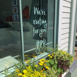 We're rooting for you! at MV Salads in Oak Bluffs