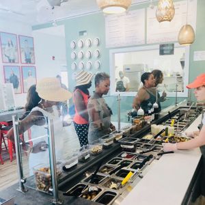 Salad Bar at MV Salads in Oak Bluffs