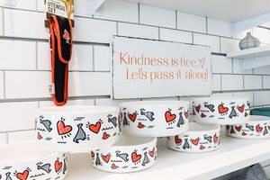 Kindness is free. at MV Salads in Oak Bluffs