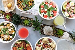 MV Salads Menu at MV Salads in Oak Bluffs