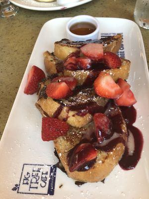Delicious French toast   at Fig Tree Cafe - Liberty Station in San Diego