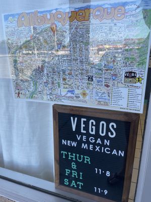 Hours  at Vegos in Albuquerque