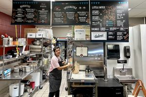 Counter  at Vegos in Albuquerque
