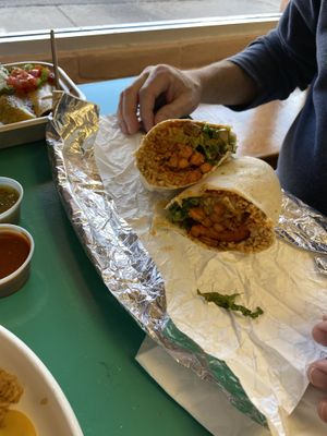 Sandia Burrito   at Vegos in Albuquerque