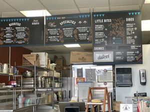 Menu  at Vegos in Albuquerque