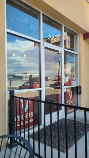 Patio at Vegos in Albuquerque