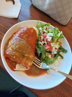 Seitan xmas at Vegos in Albuquerque