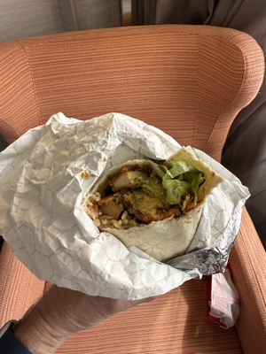 Sandia Burrito  at Vegos in Albuquerque