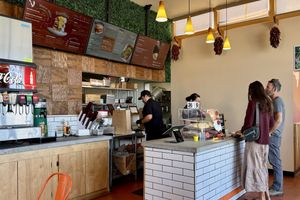 Counter service  at Vegos in Albuquerque