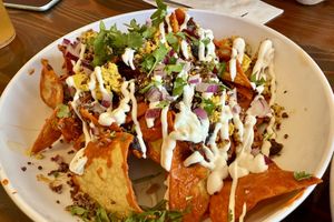 Chilaquiles   at Vegos in Albuquerque