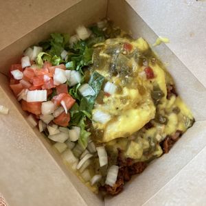 sopapillas  at Vegos in Albuquerque