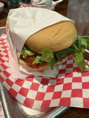 Buffalo Sandwichh  at Vegos in Albuquerque