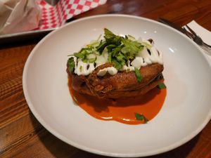 Chile Relleno at Vegos in Albuquerque