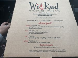 Wicked pizza  at Wicked in Mashpee