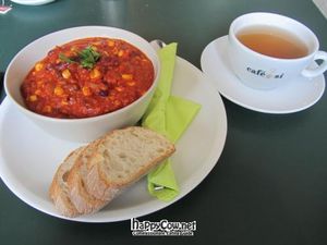 Chili con no Tofu at Signor Verde in Cologne