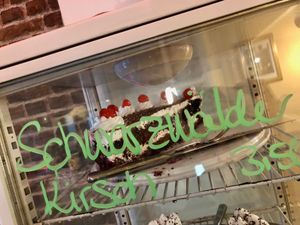 Black Forest Cake at Signor Verde in Cologne