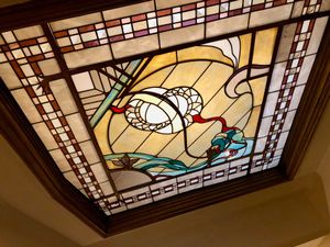 inside: ceiling at Signor Verde in Cologne