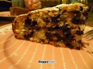 Blueberry cake in Signor Verde at Signor Verde in Cologne