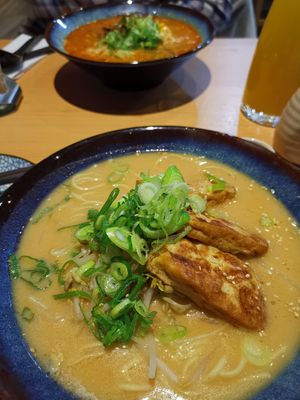 Vegan ramen woth fried tofu at Ichi go Ichi e in Graz