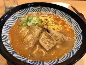 Tan tan men Ramen vegan at Ichi go Ichi e in Graz