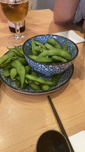 edamame  at Ichi go Ichi e in Graz