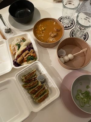 take out arrived hot and fresh  at Ichi go Ichi e in Graz