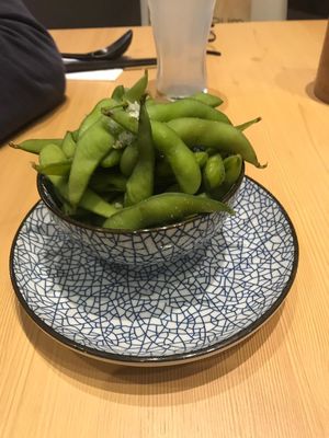 Edamame  at Ichi go Ichi e in Graz