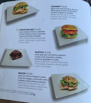 Lunch menu 12:00-14:30 at TINKA BAR & BISTROT in Nago-torbole