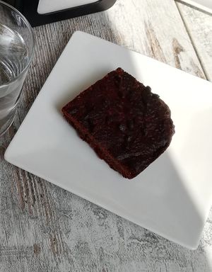 Vegan Brownies at TINKA BAR & BISTROT in Nago-torbole