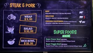 Super Veggie Bowl at BUN-D in Pyeongtaek