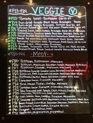 Even an absurd amount of veggie toppings!   at Brick Oven Pizzeria in Omaha