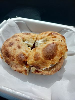 vegan chicken sandwich at Brick Oven Pizzeria in Omaha