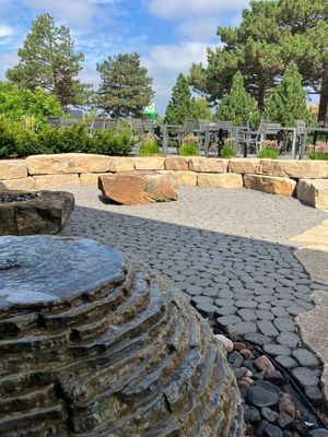 Seasonal outdoor patio at NorthStar Tavern in Bloomington