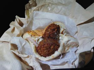 $10.00 Falafel Pita at KoPita in Knoxville