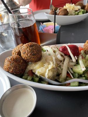 Falafel bowl so so good  at KoPita in Knoxville