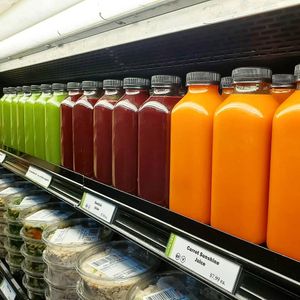 Fresh-Pressed Juices - Green Goddess, Beetnik, and Super Carrot Sunshine at Durango Natural Foods in Durango