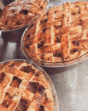 Apple Pies for the holiday season at Durango Natural Foods in Durango